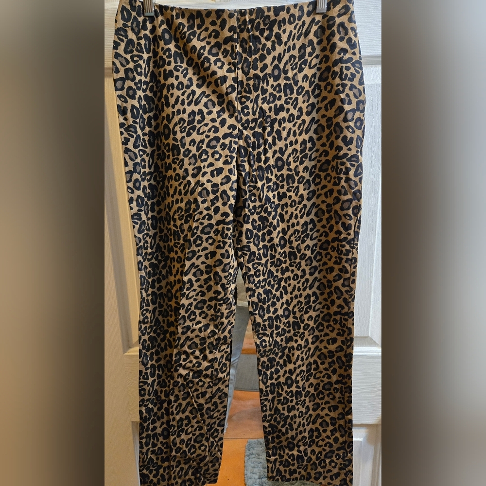 Talbots Cheetah Print Pants